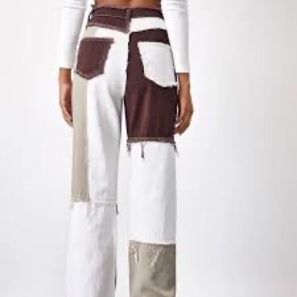 Patchwork Pants!🤎 - Picture 6 of 8